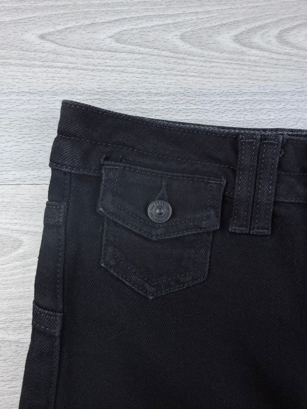 We The Free Kellee High Rise Palazzo Jeans Black Size 25 - Picture 15 of 17